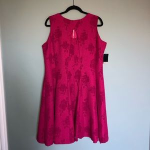 NWT Fuchsia Dress Fit and Flare Size 18W